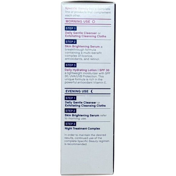 Specific Beauty Night Treatment Complex Step 3 Daily Repair Cream 2oz Face - Picture 8 of 9